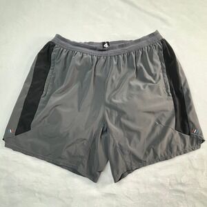 FOURLAPS Distance Mens L Shorts RE-UP Lined Shorts Gray